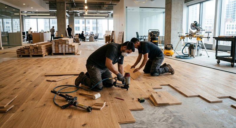 Commercial Hardwood Service in Fulton County, GA