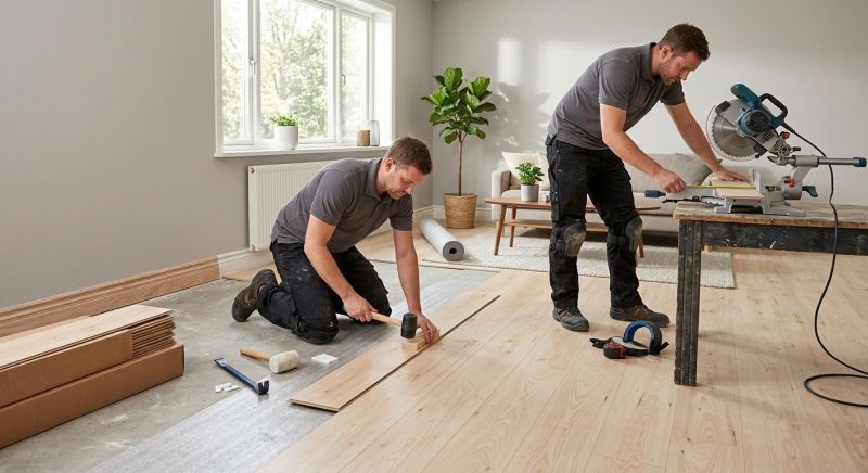Laminate Floor Installation in Fulton County, GA