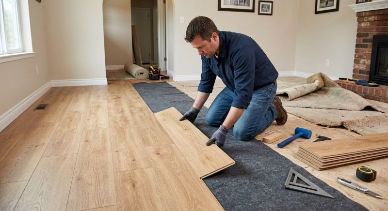 Laminate Floor Remodeling in Smyrna, GA
