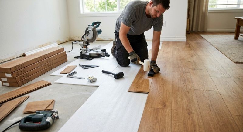 Laminate Floor Replacement in Cherokee County, GA