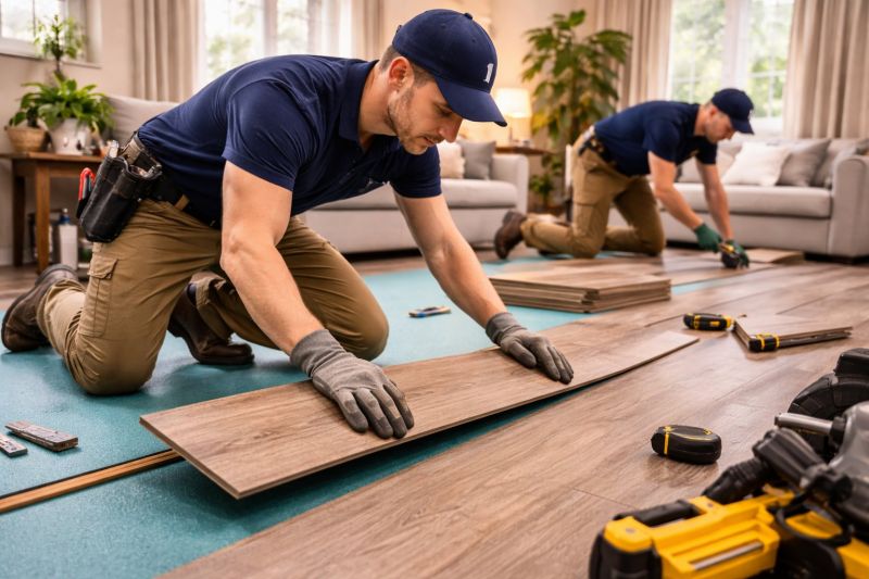 Laminate Floor Replacement in Duluth, GA