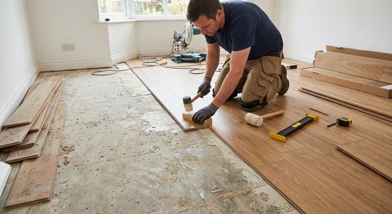 Laminate Floor Replacement in Lilburn, GA