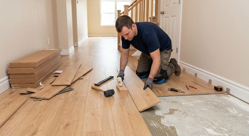 Laminate Floor Replacement in Paulding County, GA