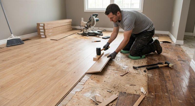 Laminate Floor Replacement in Tucker, GA