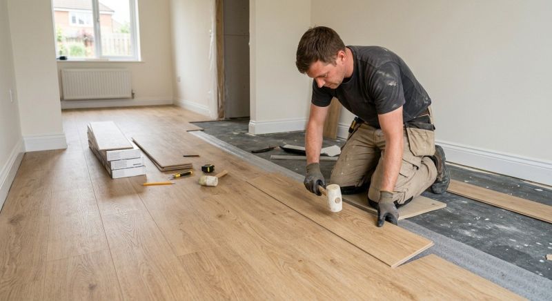 Linoleum Floor Installation in Fulton County, GA