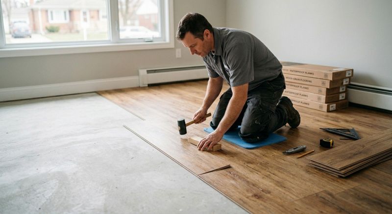 Linoleum Floor Installation in Lilburn, GA