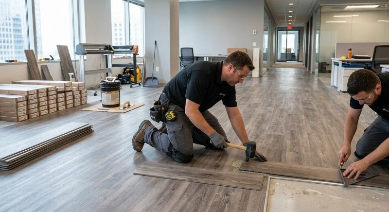Linoleum Floor Installation in Mableton, GA