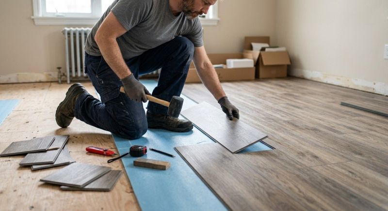 Linoleum Floor Installation in Tucker, GA