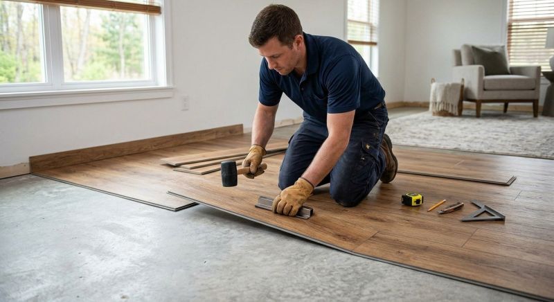 Luxury Vinyl Tile Installation in Hiram, GA