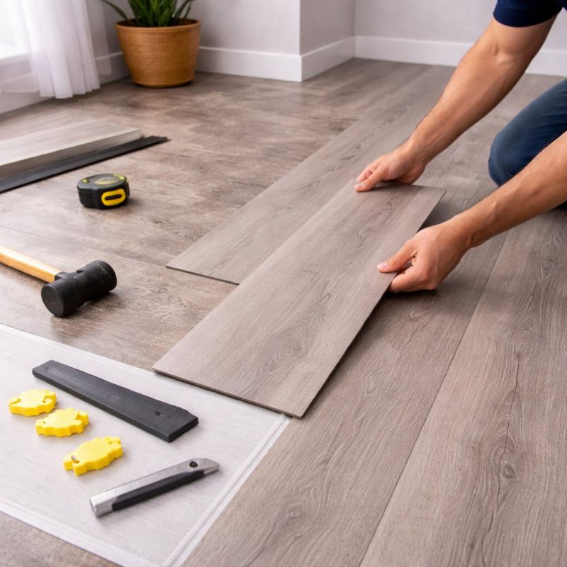 Luxury Vinyl Tile Installation in Mableton, GA