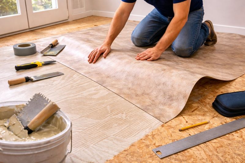 Sheet Flooring Installation in Dallas, GA