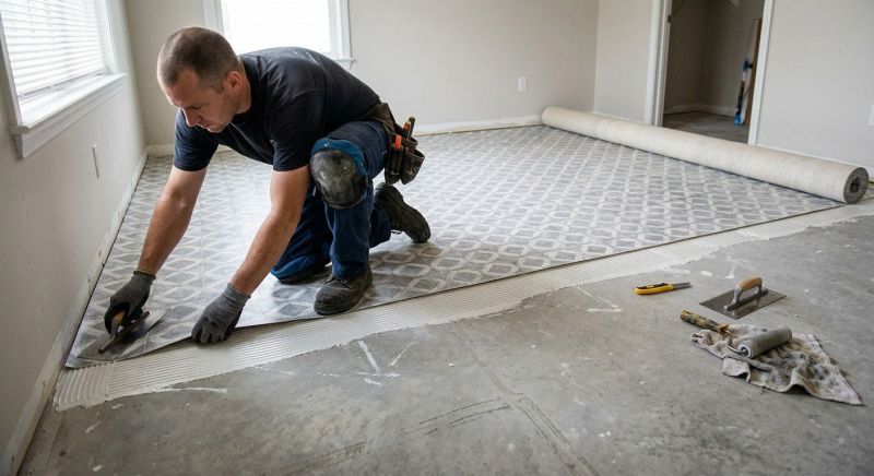 Sheet Flooring Installation in Smyrna, GA