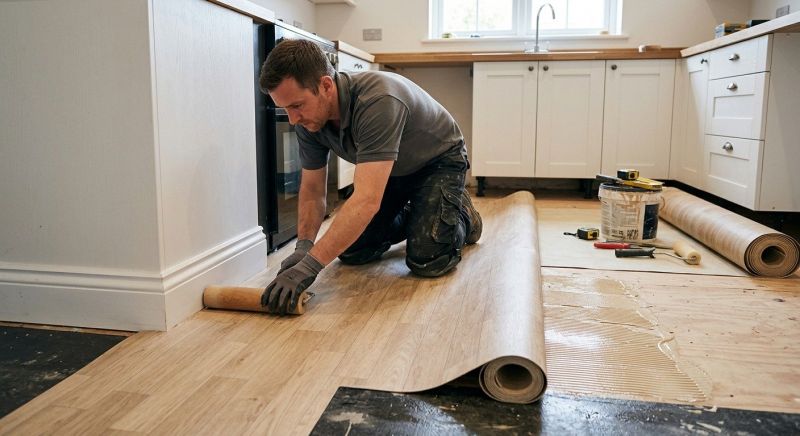 Sheet Linoleum Installation in Smyrna, GA