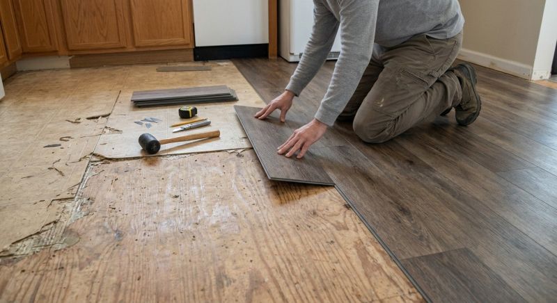 Vinyl Floor Replacement in Smyrna, GA