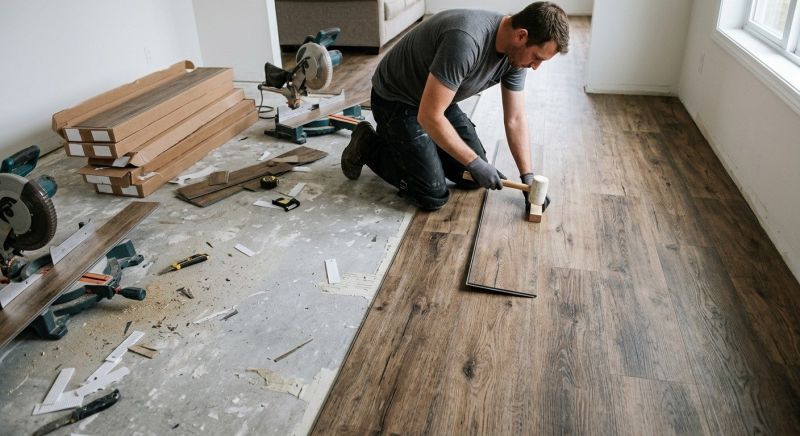 Vinyl Flooring Installation in Union City, GA