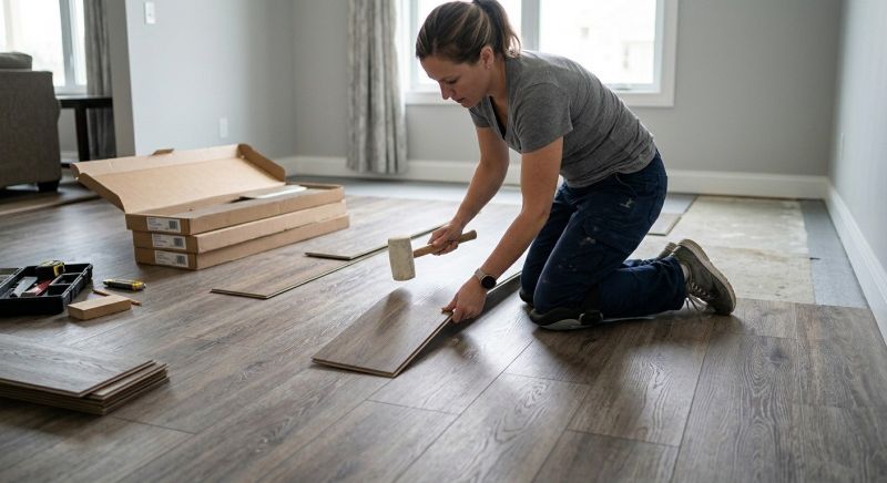 Vinyl Plank Floor Installation in Smyrna, GA