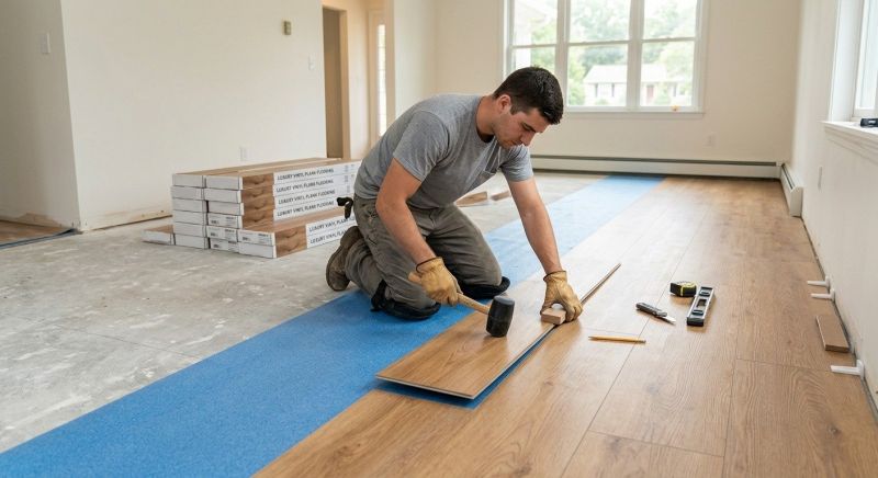 Vinyl Plank Floor Installation in Smyrna, GA